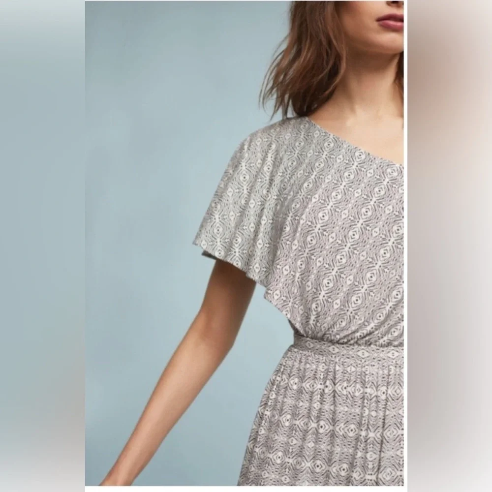 Anthropologie Maeve one shoulder wide leg Jamie Jumpsuit size XS - Picture 2 of 8